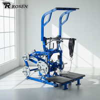 Équipement de gymnastique commercial de Type avancé ROSEN Fitness Sports Machine plaque chargée Pit Shark ceinture Squat pour l'exercice des jambes