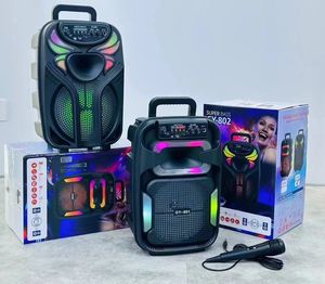 Oudiobop 8 pouces pour 5.3 fête haut-parleur micro avec écran d'affichage DTS jardin extérieur Portable système de sonorisation lecteur Audio - Product Image 2