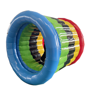 Cilindro Inflable de PVC para Agua, Túnel Flotante Hermético, Equipo de Parque Acuático Comercial para Exteriores, Juguete - Product Image 1