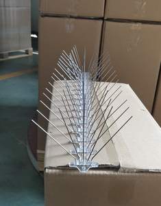 Piques <span class=keywords><strong>anti</strong></span>-oiseaux en acier inoxydable avec base en plastique de 32 cm pour le contrôle des <span class=keywords><strong>corbeaux</strong></span> et des pigeons - Product Image 5