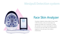 Machine portable de diagnostic cutané Magic Mirror, détecteur de peau facial AI, analyseur de peau pour salon de beauté, analyse cutanée