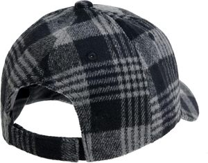 Custom 5 Panel Camp Cap Plaid Flannel Checkered High Quality 3D Puff Embroidery Adjustable Mens Streetwear <b>Flat</b> Brim Sun <b>Hat</b> - Product Image 3