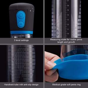 Alat Pembesar Penis Elektrik Vakum untuk Pria Dewasa, Masturbator Pompa Penis Pembesar, Mainan Seks untuk Pria - Product Image 6