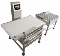 Báscula de Control de Peso de Alta Velocidad para Alimentos, para Pesaje Automático de Paquetes de Snacks, Dulces, Productos de Panadería y Bebidas Embotelladas