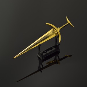 Épée Métallique <span class=keywords><strong>Elden</strong></span> <span class=keywords><strong>Ring</strong></span> Golden Law Big Sword 22cm 89g – Artisanat Métallique de Haute Qualité, Épée de Jeu Sûre pour Enfants, Collection Cosplay - Product Image 4