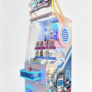 Machine de jeu de tirage au sort à roue verticale avec roulettes mobiles, équipement d'arcade à monnayeur pour cadeaux, pour intérieur - Product Image 2