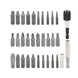 Juego de 33 piezas de herramientas de extracción de tornillos dañados de acero de alta velocidad, brocas magnéticas y extractor de alambres rotos para tornillos y pernos. - Product Image 2
