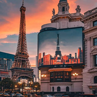 Grand écran vidéo LED, écran publicitaire LED, écran LED extérieur, affichage numérique commercial 3D, panneau d'affichage numérique extérieur
