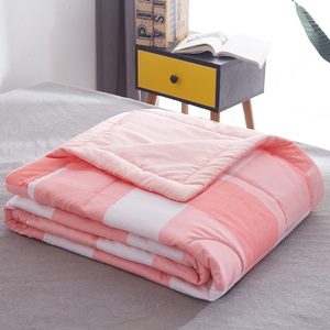 Cotton <b>Quilt</b> 100% Washable Stripe Pattern Four Seasons Home Use Twill Weaving Thickened Warm Bedding Coverlet - Product Image 2