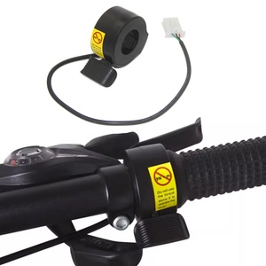 นิ้วหัวแม่มือสกู๊ตเตอร์คันเร่งควบคุมความเร็ว130X สำหรับอุปกรณ์เสริมสกู๊ตเตอร์ไฟฟ้าอเนกประสงค์ - Product Image 1