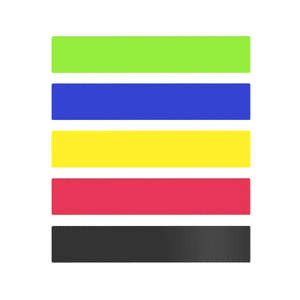 Conjunto de Bandas de Resistência Elásticas Personalizadas para Exercícios de Yoga, Incluindo Bandas de Resistência para Glúteos e Pernas, Terapia Física - Product Image 5