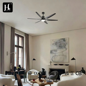 42-inch black ceiling fan lamp Dc motor modern decorative plastic blade Dc motor <b>light</b>-emitting diode ceiling fan with lamp - Product Image 3