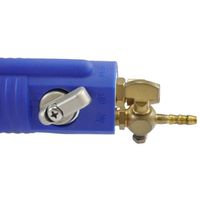 5000 tr/min interrupteur marche/arrêt échappement latéral eau humide Air ponceuse pneumatique polisseuse meuleuse avec 3 ",4" (75mm,100mm) tampon pour pierre