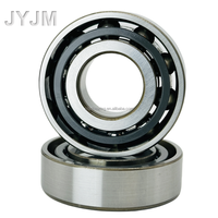 JYJM OEM 7307 Bantalan Bola Kontak Sudut 35x80x21mm Tugas Berat Baja Krom Baris Tunggal Suku Cadang Motor Mesin Spindle CNC