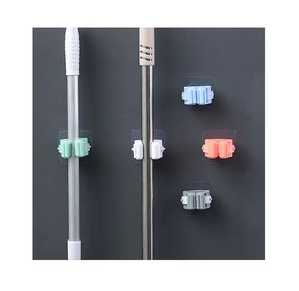 Household items Mop Wall Hooks Storage Rack Broom Hanger Storage holders rack wall Mop rack Mop and broom holder