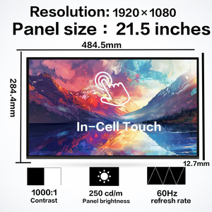 หน้าจอ LCD ระบบสัมผัสขนาด 21.5 นิ้ว ความละเอียด FHD แบบ TFT สำหรับเปลี่ยนแทนรุ่น LM215WFA SSG1 สำหรับซ่อมจอคอมพิวเตอร์ตั้งโต๊ะ ใช้ในเชิงพาณิชย์ - Product Image 4