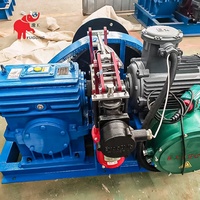 Nouveau design 10t treuil d'ancrage de bateau à moteur diesel 250m corde 13000lbs treuils électriques à câble métallique