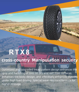 Pneus tout-terrain à profil bas 265/60 R18, pneus tout-terrain, pneus larges, 4 roues - Product Image 5