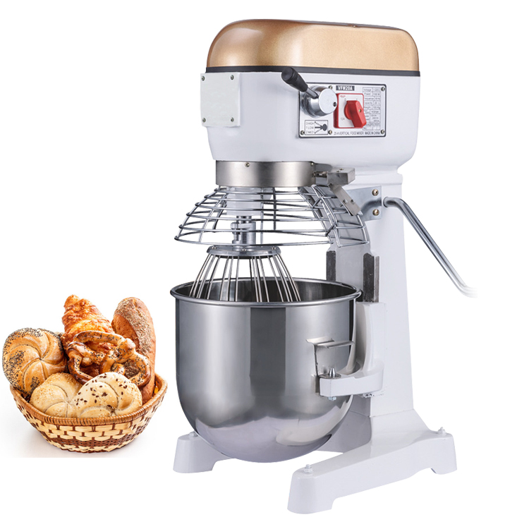 Stainless Steel 20L 3 Speed Commercial Bakery Multifunctional Mixer Electric Food Mixer