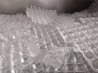 Kingwell comercial de alta calidad máquina de hielo cubo máquina de hielo transparente en los dados