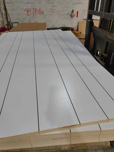 Panneaux de fibres de haute qualité Linyi 3 mm 6 mm 12 mm 15 mm 18 mm Panneaux de fibres de bois mélaminés blancs MDF HDF pour meubles - Product Image 4