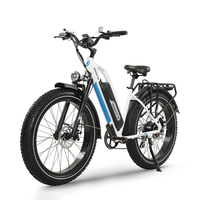 Gyroor Vélo tout-terrain professionnel pour adultes 750w 26 pouces Fat Tire Folding City Electric E-Bike Prix d'usine en stock