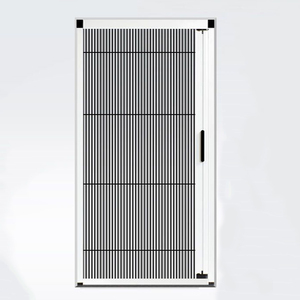 Malla plisada de poliéster con marco de aluminio de fácil instalación <span class=keywords><strong>para</strong></span> parasol de ventana y <span class=keywords><strong>puerta</strong></span> de <span class=keywords><strong>mosquitera</strong></span> - Product Image 1