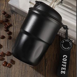 Maxfree Tasse à eau isotherme double paroi avec logo personnalisé, nouveau design classique, étui en cuir portable pour voiture, cadeau d'affaires - Product Image 4