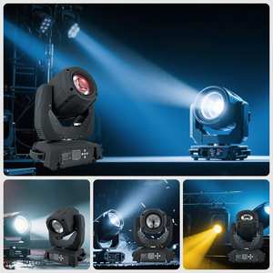 プロフェッショナル 230W ミニビーム 7R ムービングヘッド ディスコライト 機器 シャーピー DJステージ照明 DMX512 イベント カートン/フライトケース - Product Image 2