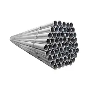 Erw 1.8Mm 2.0Mm 6 Meter Length Bs1387 Zinc Coating Steel tube bs1387 galvanized pipe