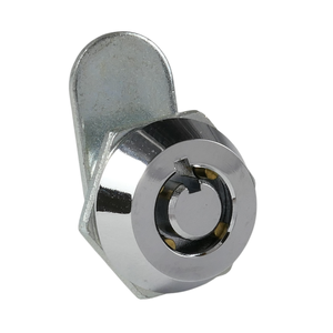 Serrure à came tubulaire OEM personnalisée en alliage de zinc et laiton chromé, 2 clés, entraxe 6,4 mm, pour boîte aux lettres, meubles et armoires de distribution - Product Image 1