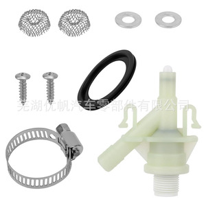 Rv Toilet Valve <b>Plastic</b> Water Inlet With Stainless Steel <b>Mesh</b> Filter For Caravan - Product Image 4