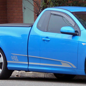 Đen PMMA Thời Tiết Shileds Mưa Bảo Vệ Cửa Sổ Deflector Úc Cung Cấp Cho 2008 2019 Ford Falcon Fg UTE - Product Image 3