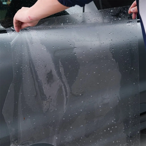 Pellicola Protettiva per Vernice Auto Sun <span class=keywords><strong>Tek</strong></span> Pro TPU Trasparente, Rivestimento Invisibile per Carrozzeria, Pellicola PPF Automobilistica Resistente ai Graffi e Auto-Riparante - Product Image 3