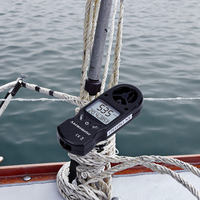 USA Best Seller 3-in-1 Handheld Anemometer Humidity Sensor CE/ROHS Certified Multi-Unit Wind Speed Temperature (-10C~50C)