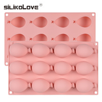 SILIKOLOVE Factory12 cavité demi-ballon forme gâteau fabricant LFGB platine antiadhésif sans BPA Silicone Mousse gâteau décoration moules