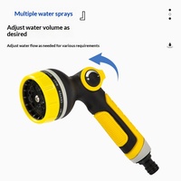 Set Semprotan Air Taman Multifungsi dalam Kemasan Blister untuk Cuci Mobil dan Menyiram Bunga Model