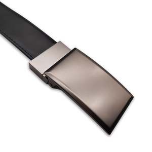 Sabuk gesper rotasi otomatis kustom pabrik sabuk Golf gesper sisi ganda paduan untuk bisnis - Product Image 3