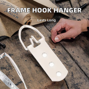 Enci Hardware Heavy Duty Picture Hanger Kit con gancho deslizante de ojo Incluye tornillos - Product Image 4