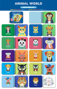 <span class=keywords><strong>Libro</strong></span> <span class=keywords><strong>de</strong></span> tarjetas <span class=keywords><strong>de</strong></span> pintura <span class=keywords><strong>de</strong></span> diamante artesanal para niños, cartón, Animal, fruta, pieza hecha a mano, taladro, aprendizaje del aprendizaje, puzle, <span class=keywords><strong>libro</strong></span> <span class=keywords><strong>de</strong></span> lectura - Product Image 6