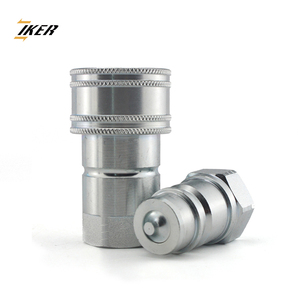 Raccord rapide <span class=keywords><strong>hydraulique</strong></span> en acier ISO7241-1A Bsp 1/4 "pour perceuse à percussion mécanique <span class=keywords><strong>flexible</strong></span> - Product Image 3