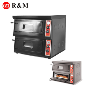 <span class=keywords><strong>Four</strong></span> électrique professionnel en pierre de cuisson, 2 plateaux, design commercial, pour <span class=keywords><strong>pizza</strong></span>, 220v, 380v, <span class=keywords><strong>450</strong></span> <span class=keywords><strong>degrés</strong></span> - Product Image 5