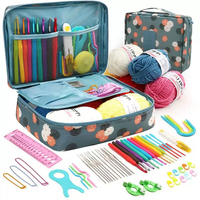 Kit de couture portable pour la maison, boîte en plastique, aiguilles, fils, ciseaux, accessoires de couture de voyage, kit d'artisanat parent-enfant