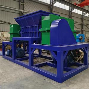 Chất lượng cao giá thấp Twin Trục kim loại lốp đóng hộp Shredder kim loại phế liệu Shredder máy - Product Image 2