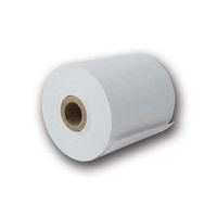 48g, 55g GSM et impression imprimée vierge ou multicolore 3 rouleaux de papier thermique de 1/8 pouces de largeur