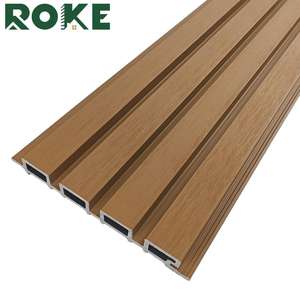 Panel de Revestimiento de Pared WPC ROKE, Tablero Decorativo con Acabado de Madera para Sala de Estar de Apartamento - Product Image 4