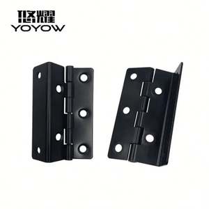 Venta caliente 60*12*1,0 MM Gabinete negro Bisagras de puerta expandibles Bisagras compensadas oscilantes - Product Image 4