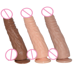 Faak008 Pvc Realistische Enorme <span class=keywords><strong>Dildo</strong></span> 2.16 "Diameter Dikke Lange <span class=keywords><strong>Dildo</strong></span> 'S Met Zuignap Voor Handsfree G-Spot Stimulatie Anale Spel - Product Image 2