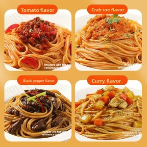 Lei Qia Italian <strong>Alphabets</strong> Pasta Instant Black Pepper Beef Chicken Tomato Sauce Home-Style Mixed Noodles Breakfast Meal - Product Image 3