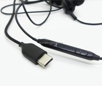 Auriculares con cable Calidad de sonido HIFI para Samsung Galaxy S20 NOTE 10 Auriculares manos libres Conector TIPO C Auriculares